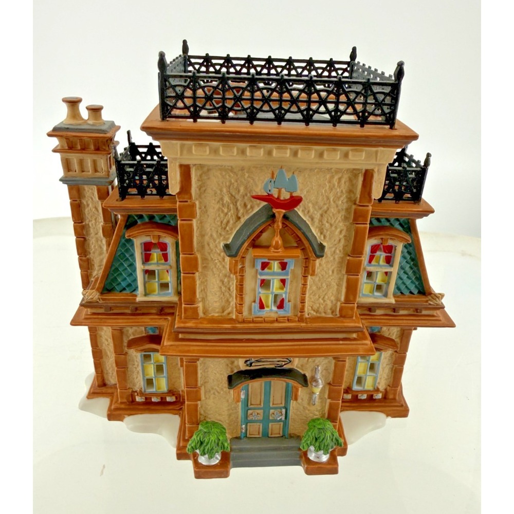 Department 56 Dickens Village Admiral's House Queens Port 2005‎ Retired Building